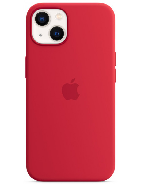 DĖKLAS APPLE iPhone 13 Silicone Case with MagSafe – (PRODUCT)RED