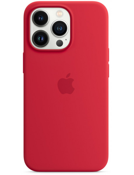 DĖKLAS APPLE iPhone 13 Pro Silicone Case with MagSafe – (PRODUCT)RED