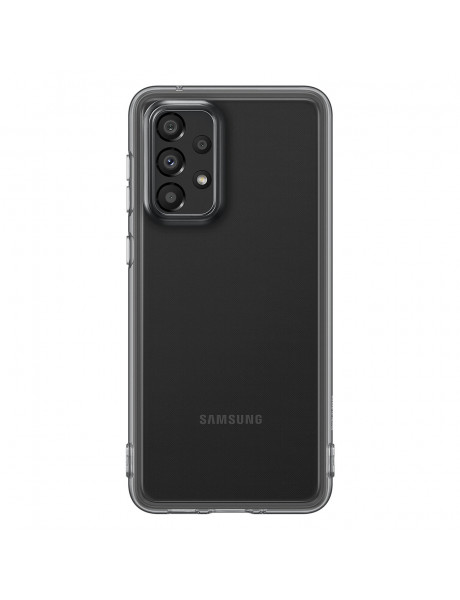 Dėklas QA336TBE Soft Clear Cover for Samsung Galaxy A33 (5G) Black