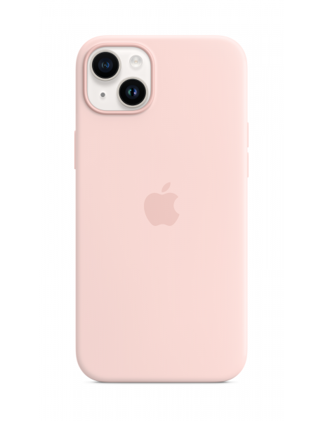 Dėklas iPhone 14 Plus Silicone Case with MagSafe - Chalk Pink