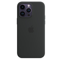 Dėklas iPhone 14 Pro Silicone Case with MagSafe - Midnight