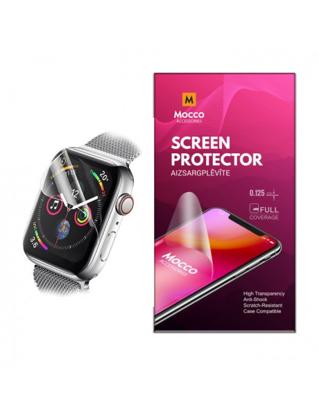 MOCCO FULL COVERAGE0.125MM CLEAR SCREENPROTECTOR FOR APPLEWATCH 38MM (EUBLISTER)