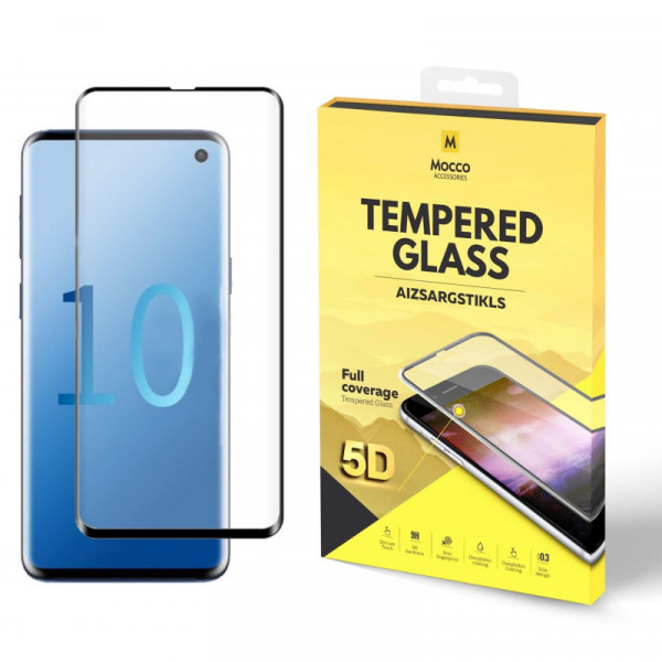 MOCCO FULL GLUE 5DSIGNATURE EDITIONTEMPERED GLASS FULLCOVERAGE WITH FRAMESAMSUNG G970 GALAXYS10