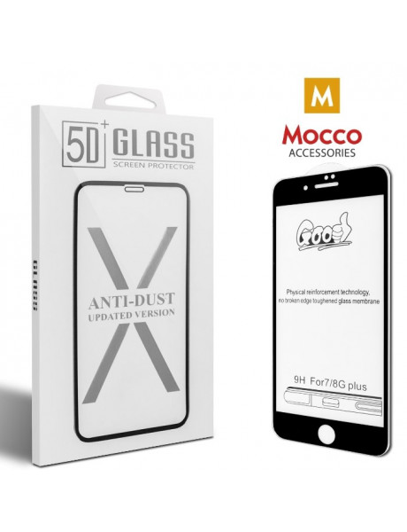 APSAUGINIS STIKLAS Mocco Full Face 5D Tempered Glass Apple iPhone 7 Plus / 8 Plus Black