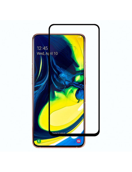 APSAUGINIS STIKLAS Mocco Full Glue 5D Tempered Glass Full Coveraged with Frame Samsung A805 / A905 G