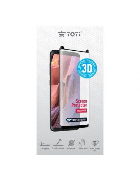 Apsauginis stiklas Toti TEMPERED glass 3D screen protector full cover for XIAOMI Mi Note 10 Lite Cas