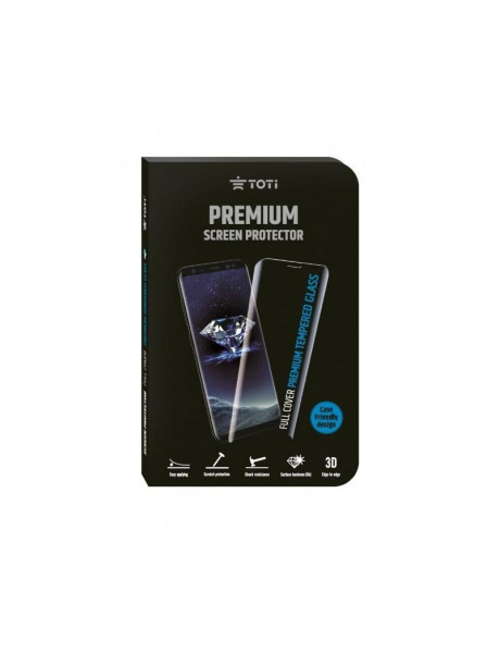 Apsauginis Stiklas Toti Premium PREMIUM TEMPERED screen protectorglass 3D full cover for iPhone iPho