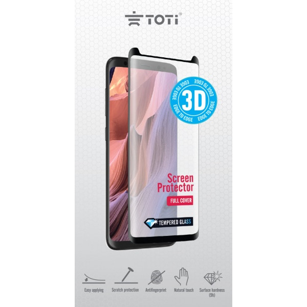 Apsauginis stiklas TEMPERED glass 3D screen protector full cover for Redmi Note 10 Black