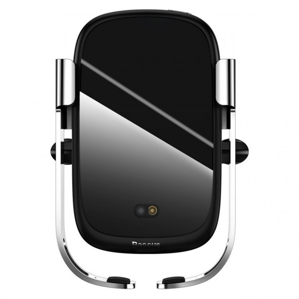 Automobilinis laikiklis Baseus 4-6.5 ekranų telefonams su belaidžiu įkrovimu, IR jutikliu