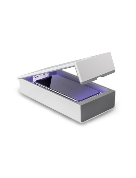 UV Steriliser With 5W WirelessCharging By SBS White