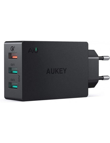 Sieninis kroviklis Aukey Wall Charger PA-T14 3 x USB-A, 42 W