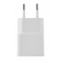 TOTI Wall Charger with Micro-USB Cable, 1 m, Dual USB 2.4A , White