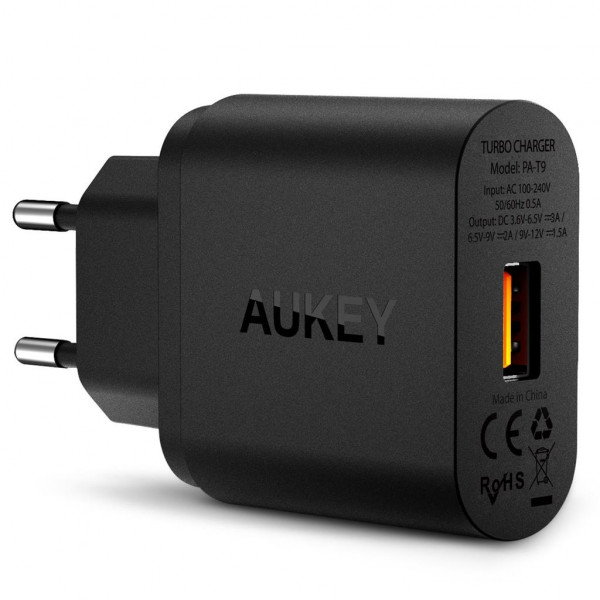 Aukey Wall Charger PA-T9 Micro USB, 19.5 W