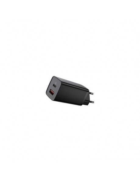 Kroviklis Baseus GaN2 Lite Quick Travel Charger USB+C 65W EU Black