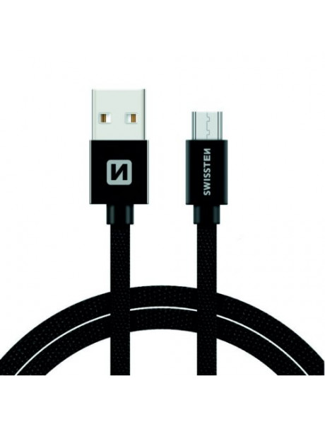SW-QU-MICR-USB-3.0-BK Swissten laidas microUSB 3.0m Black