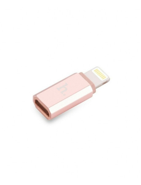 Kabelis Hoco Adapter connector - lightning - micro USB