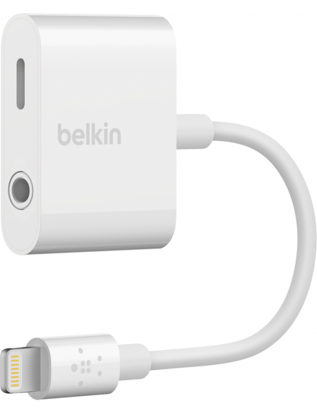 Belkin 3.5mm audio ir Lightning kroviklis White