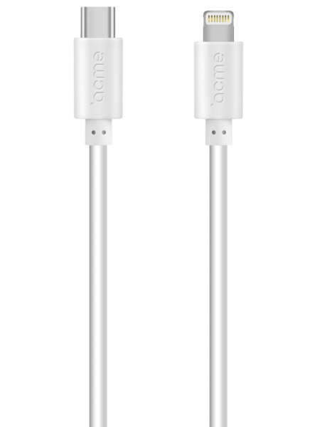 Kabelis Acme Cable CB1061W USB Type-C to Lightning, TPE, 1 m