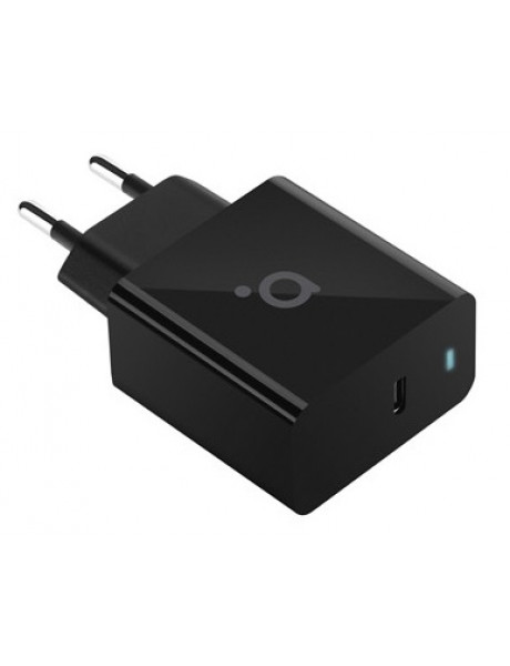 Sieninis kroviklis Acme Wall charger CH213 1 x USB Type-C, Black, DC 5 V, 3 A / 9 V, 2.22 A / 12 V, 
