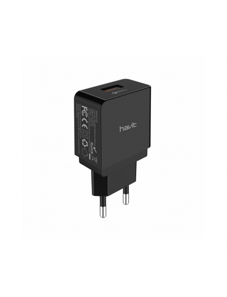ADAPTERIS HAVIT 126 Smart home charger 3.0, USB/18W