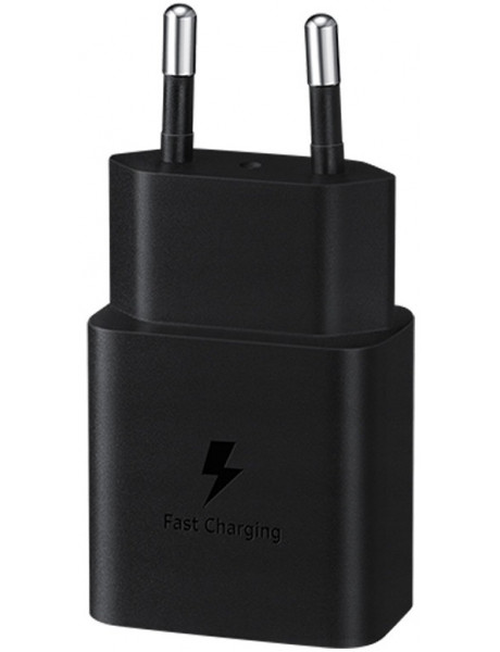Sieninis kroviklis T1510NBE Samsung Fast charge 15W Power Adapter (Without cable), Black