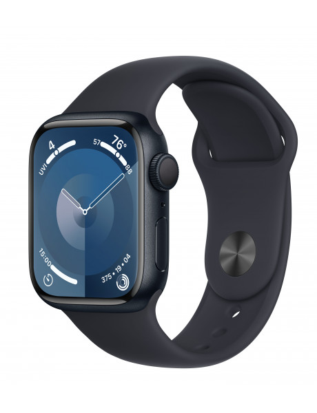Išmanusis laikrodis Apple Watch Series 9 GPS 45mm Midnight Aluminium Case with Midnight Sport Band -