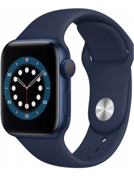 Išmanusis laikrodis Apple Watch Series 6 GPS 40mm Blue Aluminium Case with Deep Navy Sport Band - Re