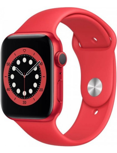 EKSPOZICINĖ PREKĖ. Išmanusis laikrodis Apple Watch Series 6 GPS 44mm PRODUCT(RED) Aluminium Case wit