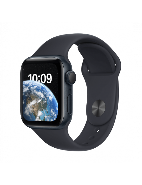 Išmanusis laikrodis Apple Watch SE GPS 40mm Midnight Aluminium Case with Midnight Sport Band - Regular