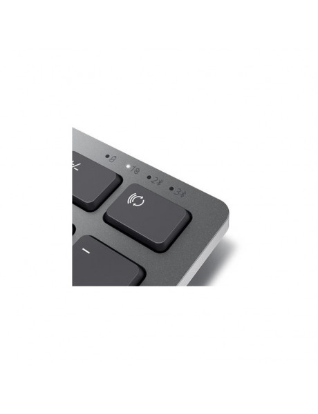 Bevielė klaviatūra Dell Keyboard KB700 Keyboard Wireless Adjustable Height, Keyboard Technology - Sc