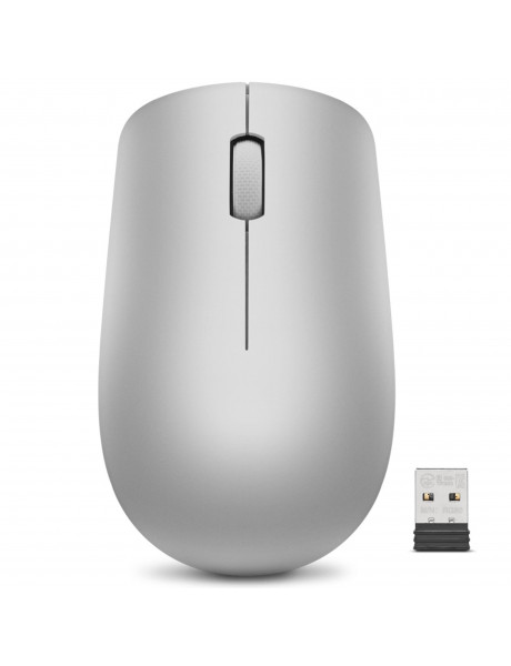 BEVEILĖ PELĖ Lenovo 530 Wireless Mouse (Platinum Grey)