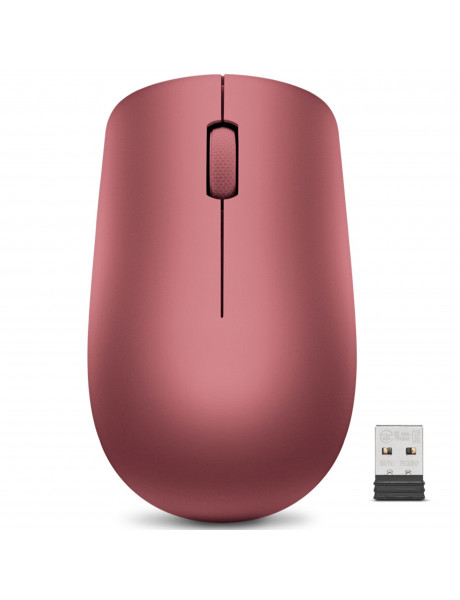 BEVEILĖ PELĖ Lenovo 530 Wireless Mouse (Cherry Red)