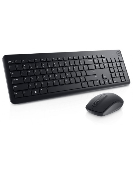 Pelės ir klaviatūros komplektas Dell Keyboard and Mouse KM3322W Keyboard and Mouse Set, Wireless, Ba