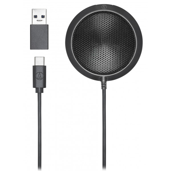 MIKROFONAS Audio Technica Omnidirectional Microphone ATR4697-USB Black