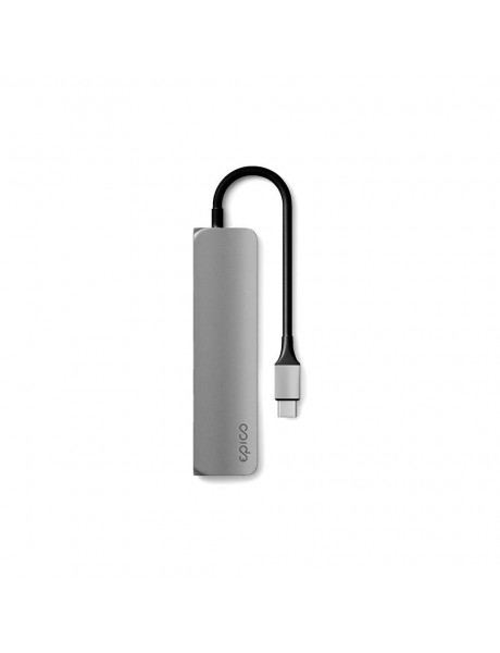 Adapteris EPICO USB Type-C HUB 4K HDMI - space gray/black