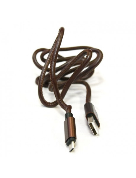 LAIDAS Toti T-UU23 leather Micro USB cable 1m