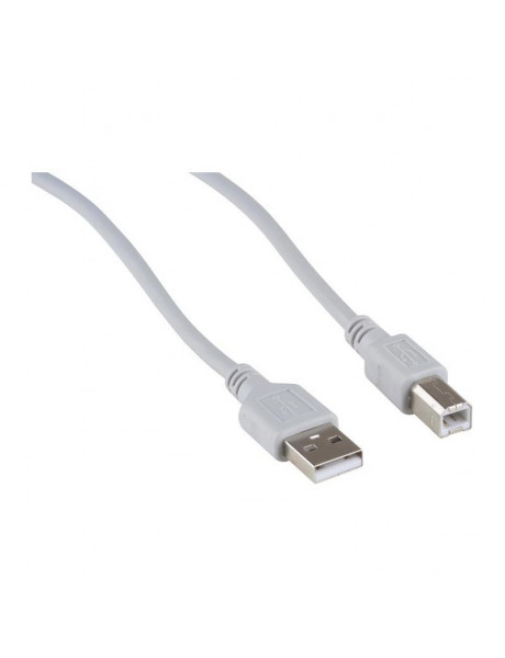 Kabelis Logilink USB 2.0 A to USB 2.0 B Cable USB A male, USB B male, 1.8 m, Grey
