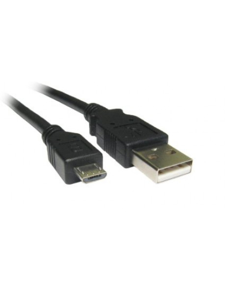 LAIDAS SINOX SOC4014B USB-A M - USB MICRO M, BLACK 1.8M