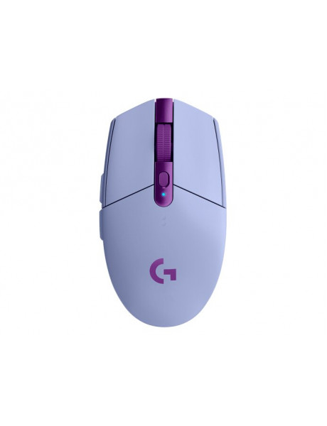 BEVIELĖ PELYTĖ LOGITECH G305 LIGHTSPEED Wireless Gaming Mouse - LILAC - 2.4