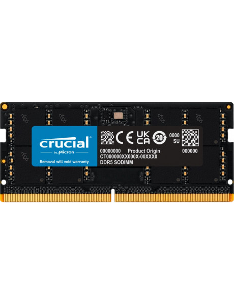 Operatyvioji atmintis Crucial MEMORY 32GB DDR5-4800 SO CT32G48C40S5