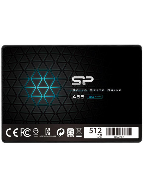 Kietasis diskas Silicon Power A55 512 GB, SSD form factor 2.5