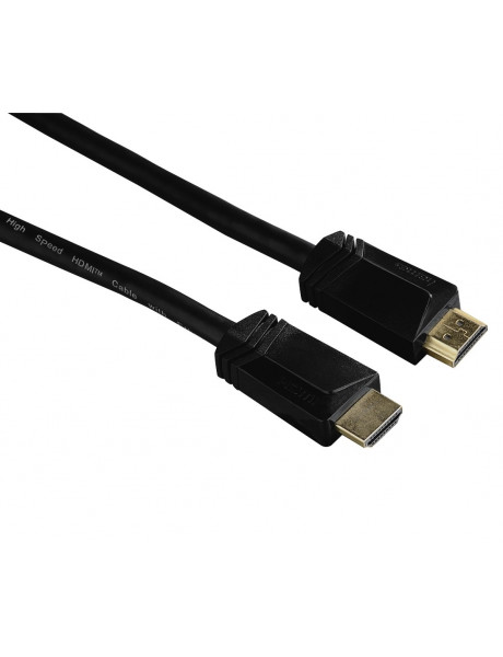 KABELIS HAMA High Speed HDMI™ Cable, plug - plug, Ethernet, gold-plated, 5.0 m