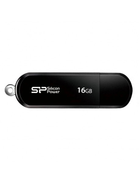 USB atmintukas Silicon Power 16GB LuxMini 322 16 GB, USB 2.0, Black