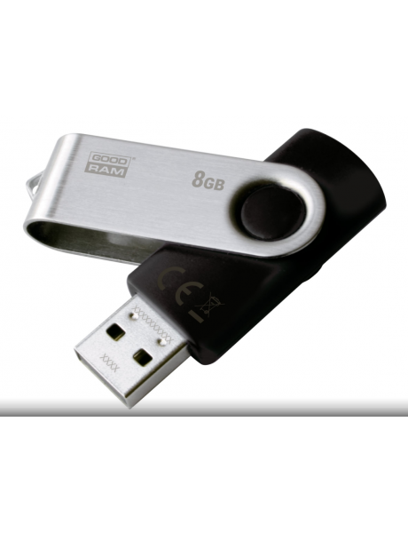USB atmintukas GOODRAM 8GB UTS2 BLACK USB 2.0