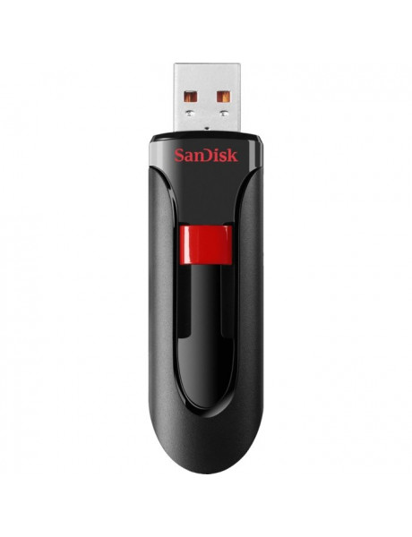 USB ATMINTINĖ SANDISK 64GB USB2.0 FLASH DRIVE CRUZER GLIDE