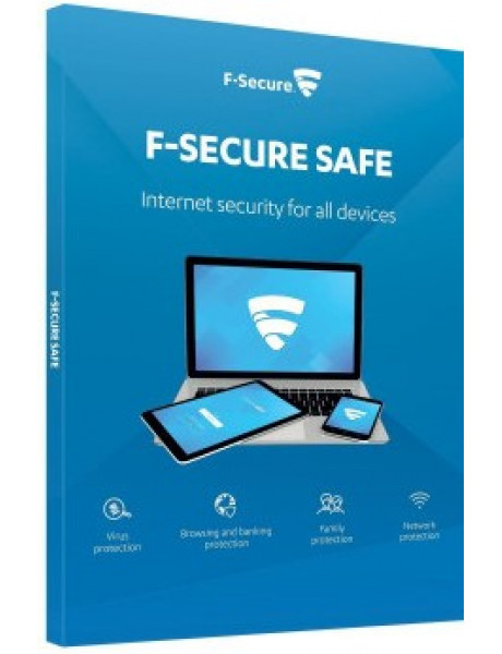 F-Secure SAFE (6 mėn.3 įrenginai) antivirusinė programa
