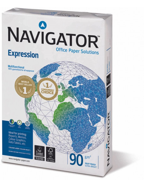 Biuro popierius Navigator Expression, A4, 90g (500) 0701-008