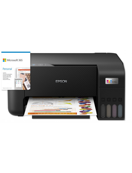 Spausdintuvas Epson EcoTank L3210 All-in-One Ink Tank Printer and Microsoft QQ2-01399
