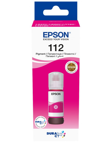Rašalas Epson 112 EcoTank Pigment Ink Bottle Magenta
