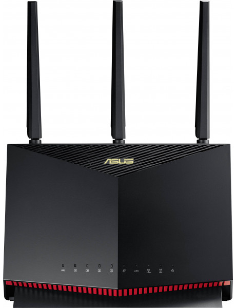 Maršrutizatorius Asus Router RT-AX86U 802.11ax, 10/100/1000 Mbit/s, Ethernet LAN (RJ-45) ports 4, An